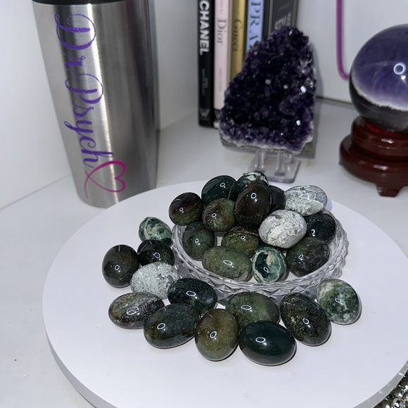 Moss Agate Tumbles 1/2 kg - MOSSAGATETUMB - Picture 6 of 10